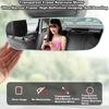 Adjustable Wide Angle Convex Rearview Mirror Auxiliary Rearview Mirror  Newborn Supervision