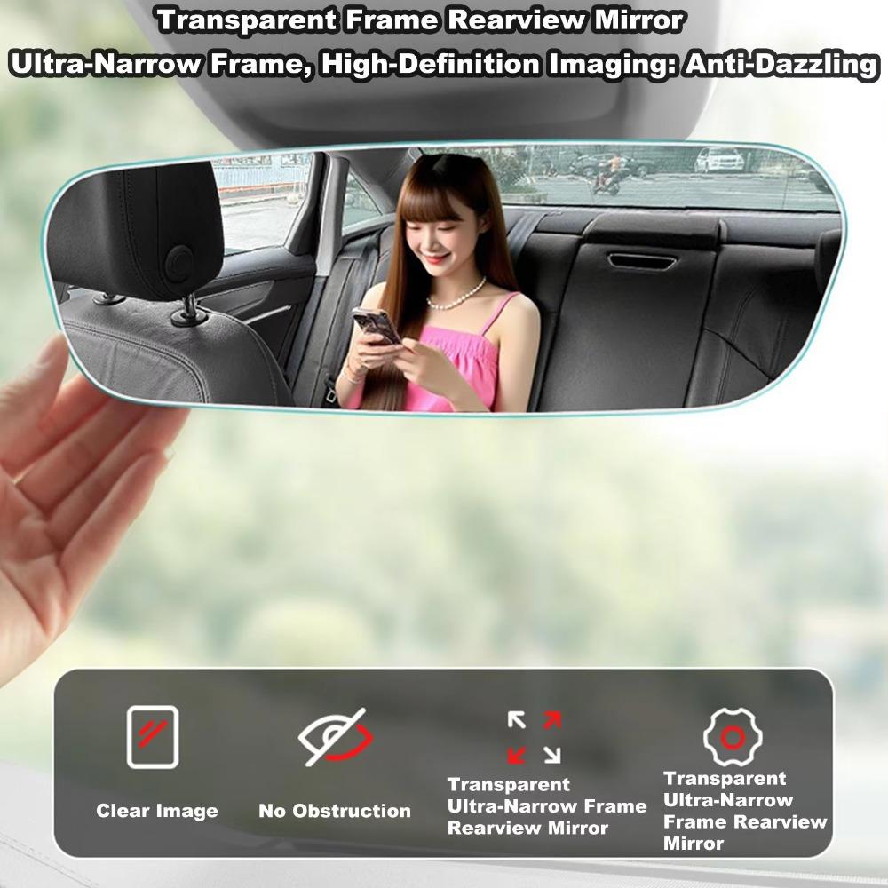 Adjustable Wide Angle Convex Rearview Mirror Auxiliary Rearview Mirror  Newborn Supervision