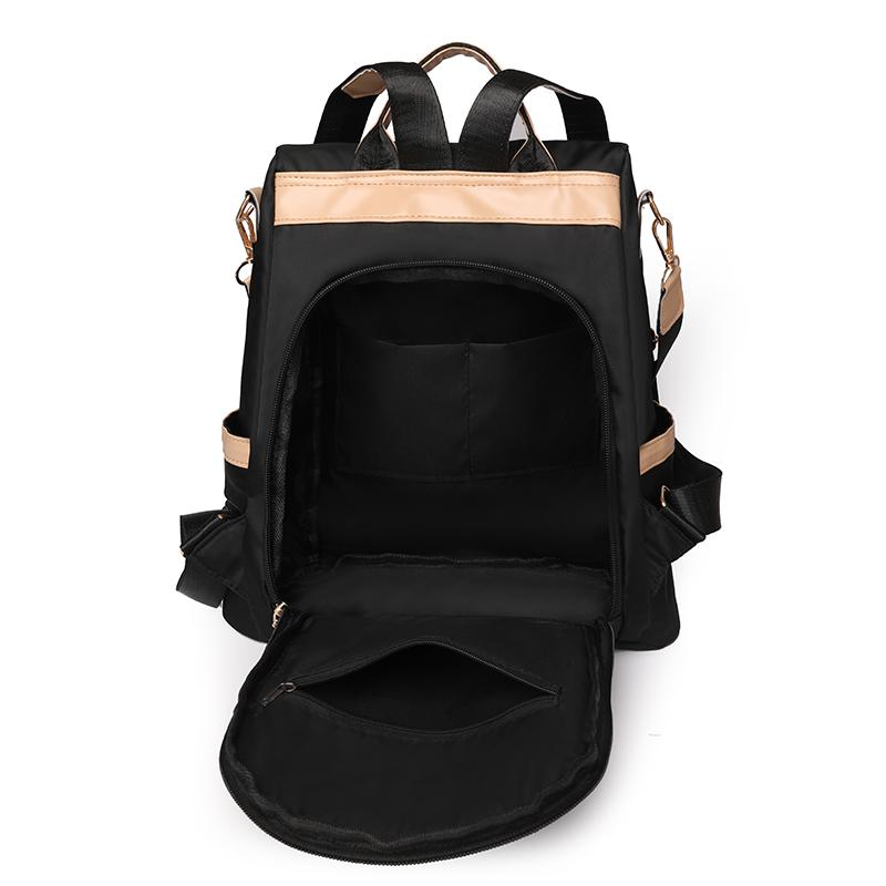 Student School Bag Large Capacity Backpack Rivet Inlaid Women's Backpack
