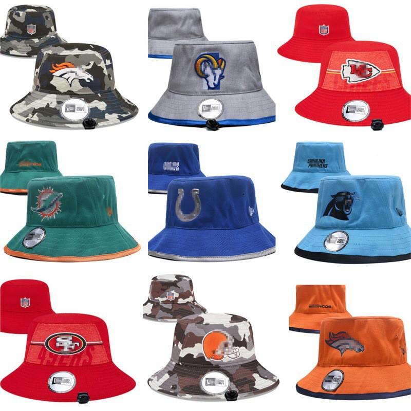 NFL MLB Embroidered Baseball Cap Men Women Wide Brim Sun Hat Outdoor Sports