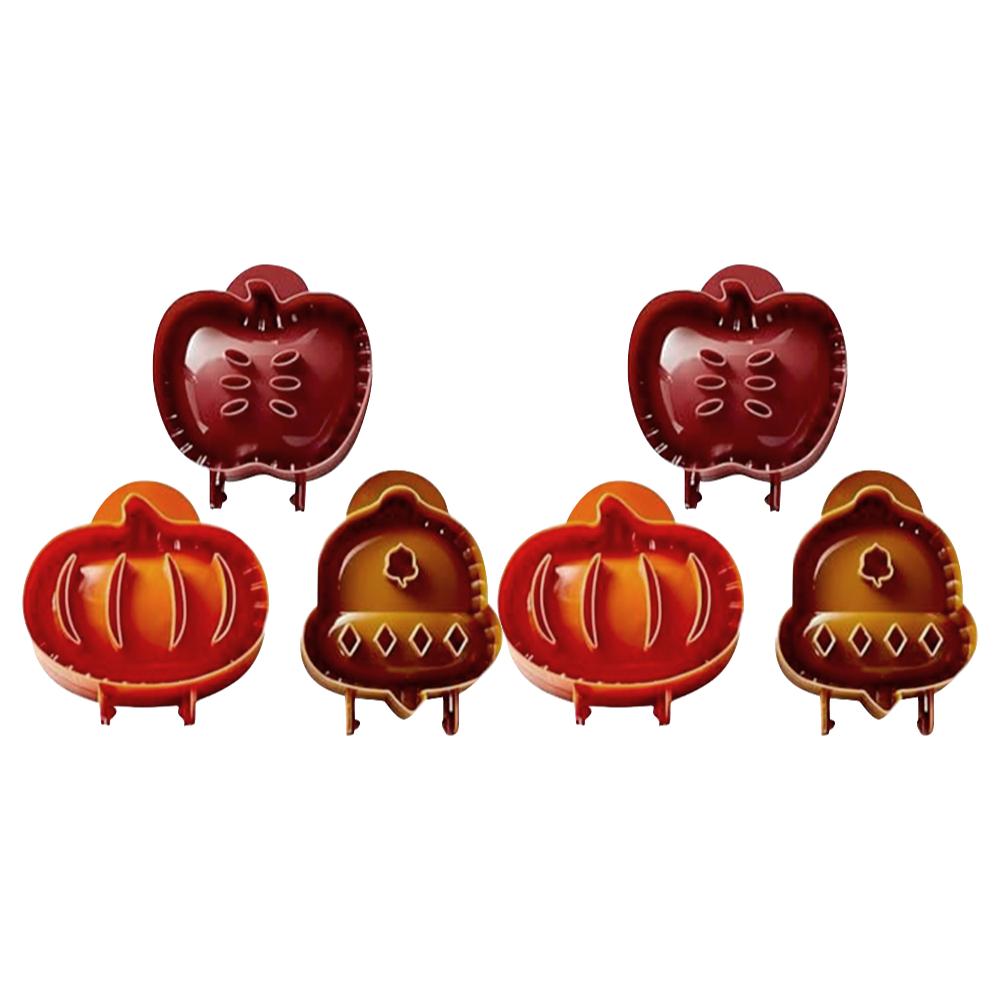 Fall Hand Pie Molds Set Dough Press Mold Tools Set Halloween Christmas Mini Pie Mould Baking Pie Molds Pumpkins Apples Hazelnuts