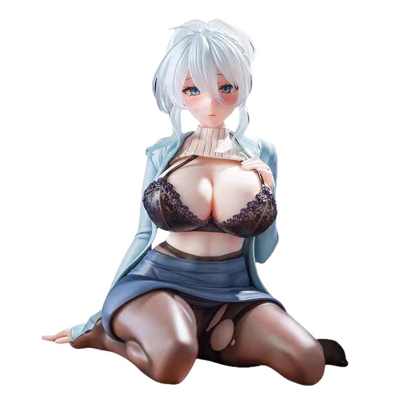 New Figures Sitting Position Japanese Cartoon Models Statue Girl Models Boys Collectible Ornament Doll Adult Toys
