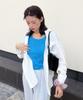 Maseumaluljeueopaeleol Loose Fit Stripe See-Through Shirt_White