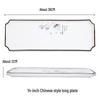 Jinmeili Chinese Style Ceramic Rectangular Buffet Platter