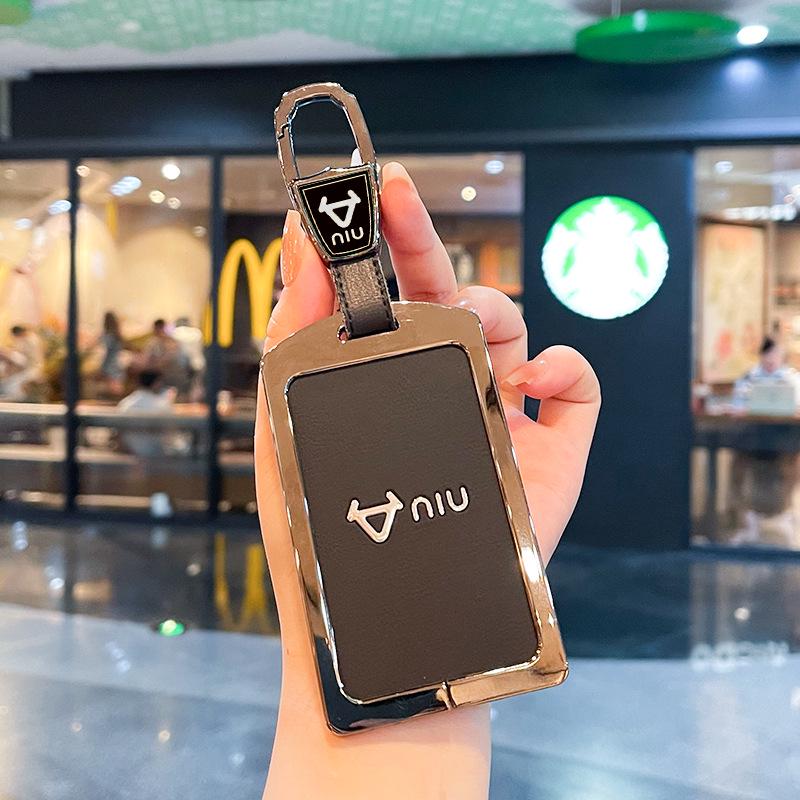 Compatible Electric Key Case for Cow Models U2UQI+ and 2024 NXT/MQiL with NFC Induction and Metal Buckle