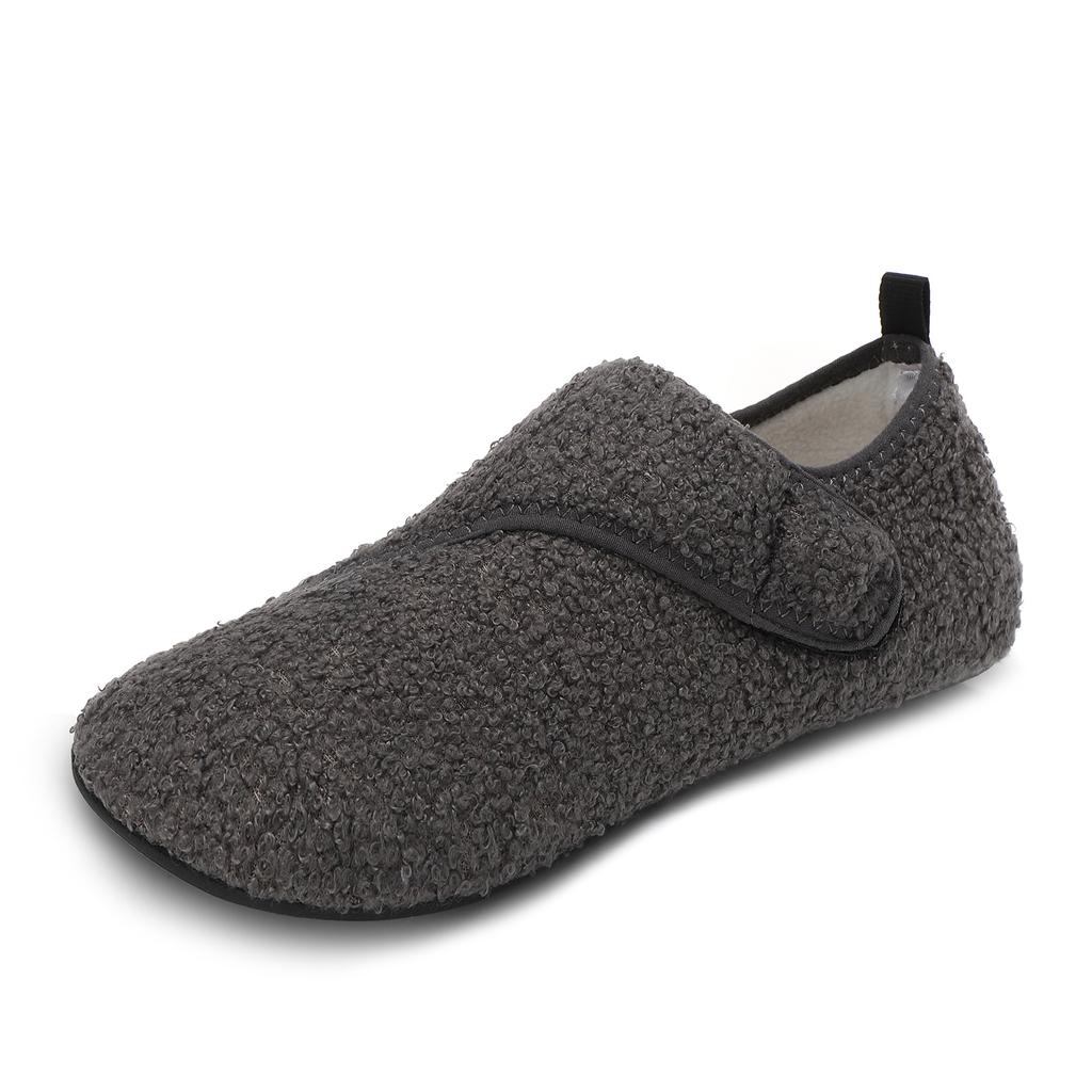 Winter Cotton Shoes Men Warm Slip on Lightweight Kids Slipper Couples Plush Bedroom Home family Loafers Winter Warm Floor Shoes