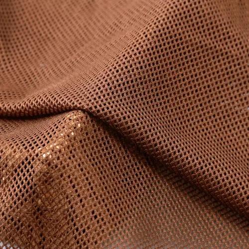 155x45cm Low-stretch 2x2 Polyester Honeycomb Mesh Fabric For Sewing T-shirt Sports Wear Knitted Lining Fabric Cloth TJ10226