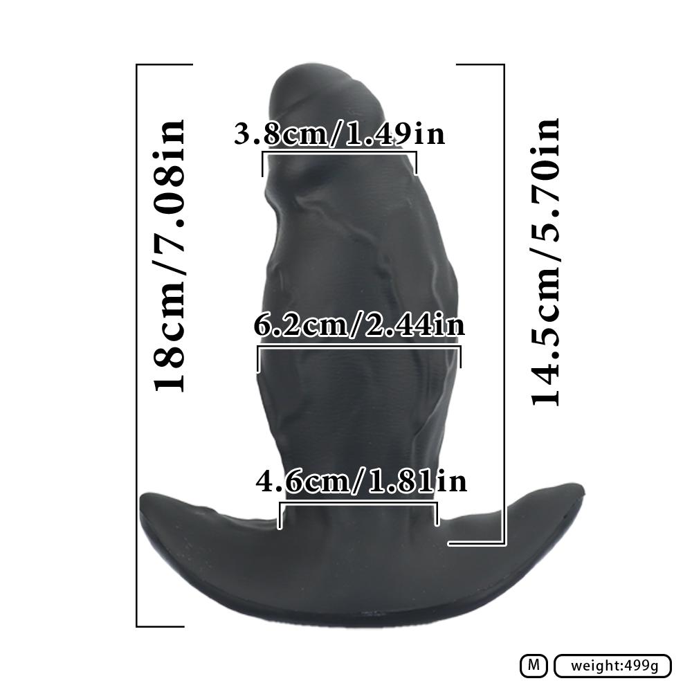 Silicone Butt Plug Dildo Masturbator Dilator Sex Toy Fisting Strap on Penis Big Dick