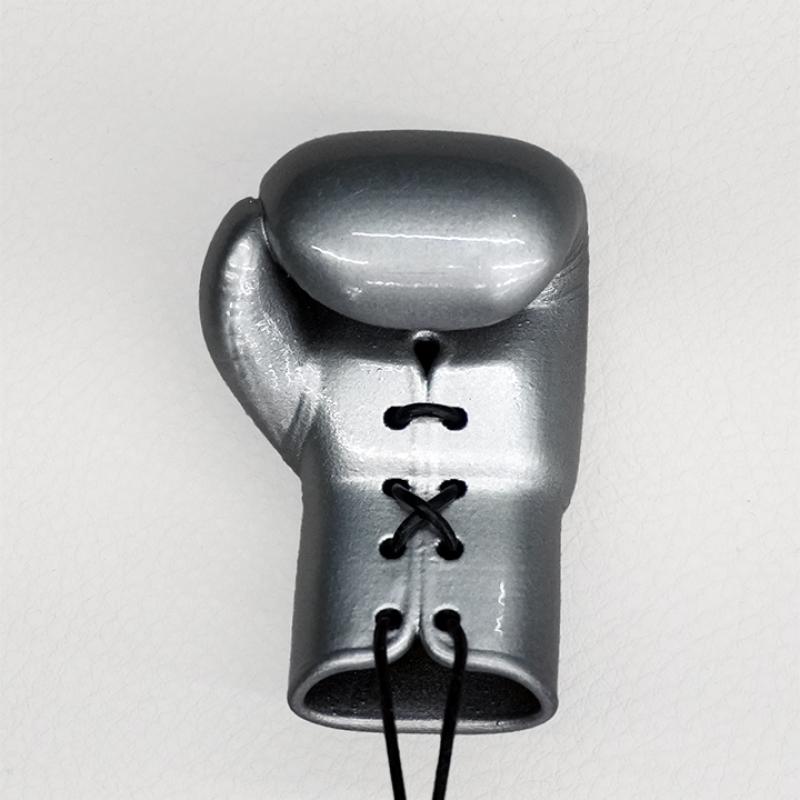 

312 Boxing Glove Keyring: BOXER IN SILVER – LIMITED SET