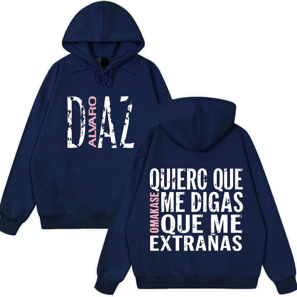 Alvaro Diaz Omakase Album 2026 Tour Merch Hoodie Men Women Aesthetic Trend Pullover Winter Loose Cozy and Versatile
