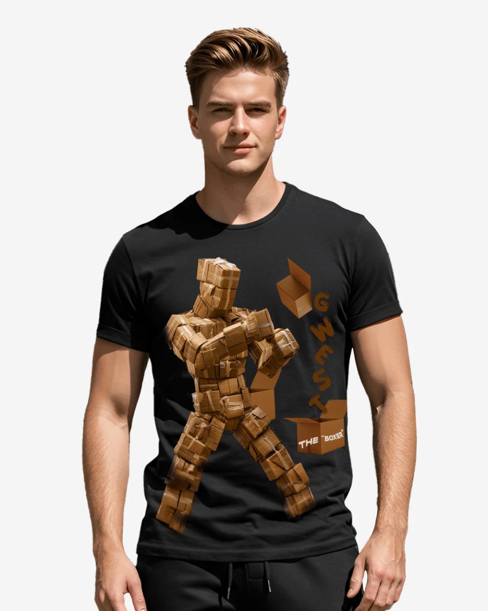 G WEST BOX MAN TEE M