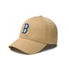 MLB Cotton Polyester Baseball Caps Unisex Khaki Fashion 3ACP6601NGP-43BGS