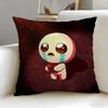 Trendy TThe Binding of Isaacable Cushion Cover Soft  EasyWash Pillow Case  Versatile for Couch Bed Travel and Office