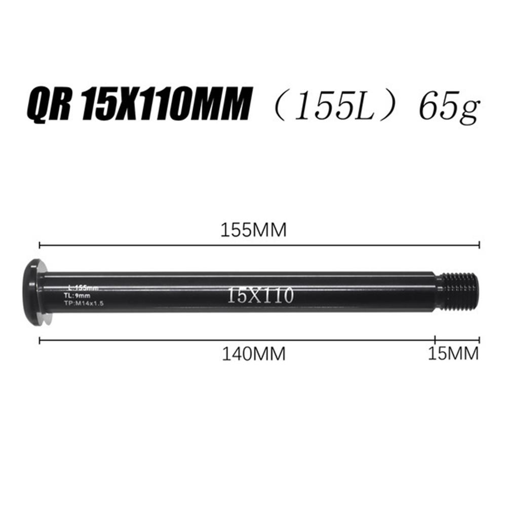 Bicycle Front Fork Thru Axle Specification Suitable