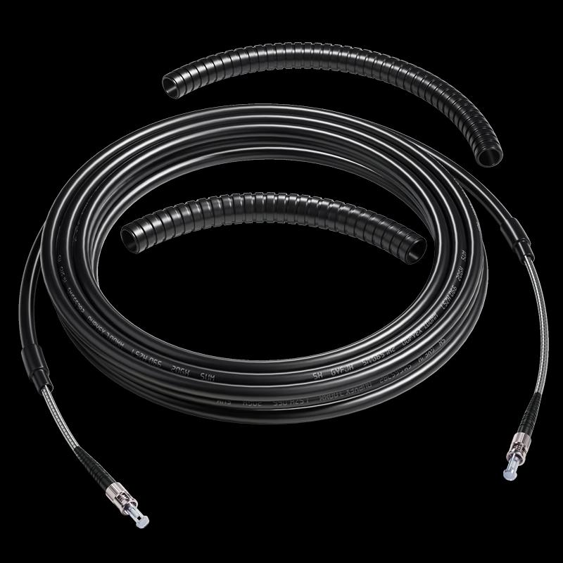 Outdoor Armored ST-ST Single-Mode Fiber Patch Cable