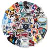 50 New Ice Hockey Game Sports Graffiti Stickers Decorate Refrigerator Helmet Laptop Stickers