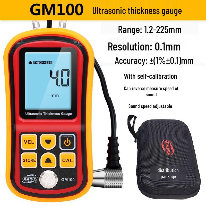 BENETECH GM100 Digital Ultrasonic Metal Thickness Gauge