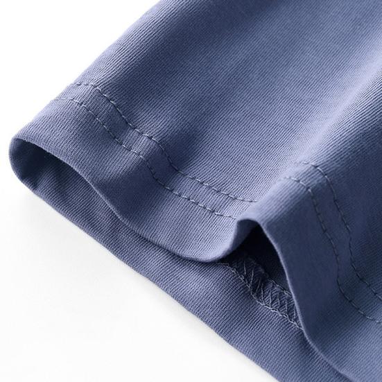 Men Button Down T-shirt Solid Color V-Neck Short Sleeve Tee Shirt Summer