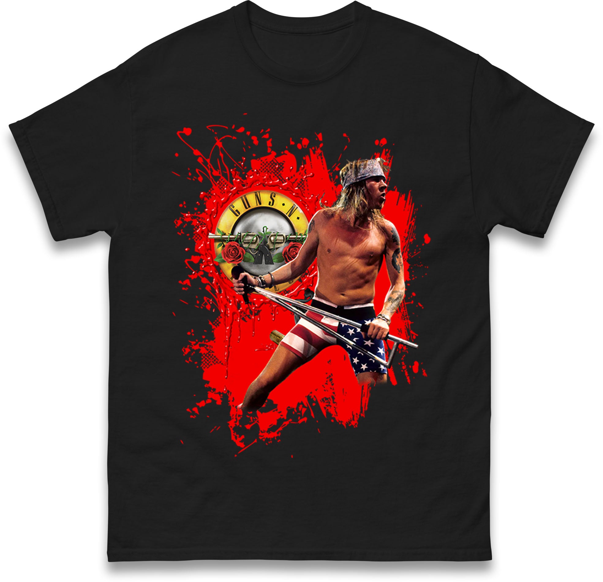 Guns N Roses Axel Rose Bootleg kids T Shirt 140
