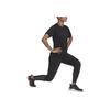 adidas Logo Print Striped Elastic Straight-Leg Sweatpants Women Bottoms Black HB6501