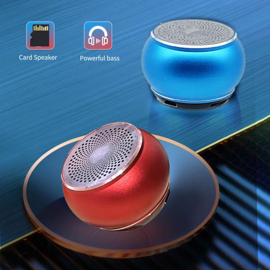 Wireless Speaker HiFi Hands-free Calling Support Interconnection Mini Portable Bluetooth-compatible5.0 Stereo Loudspeaker for Car