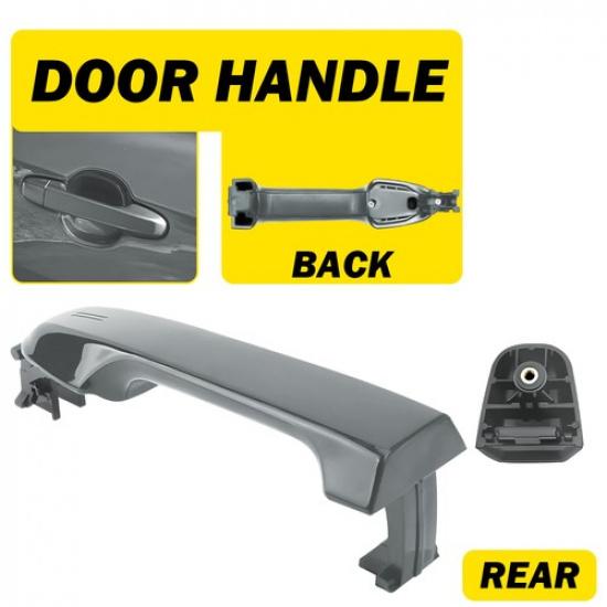 Rear Exterior Outside Door Handle LH RH Side For 2012  - 2017 Toyota Camry