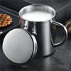 Stainless Steel Drinking Water Cup Double Wall Tea Cup Lightweight Coffee Mug  Juice