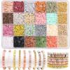 Diy Educational Handmade Toys 6Mm Soft Pottery Sliced Clay Beads Jewelry Making Handmade Bracelets Necklaces Jewelry Sets
