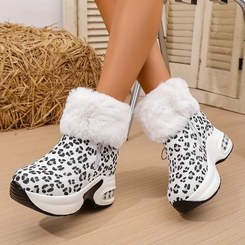 Snow Boots Women 2025 Winter New Flip Flop Short Tube Padded Warm Boots