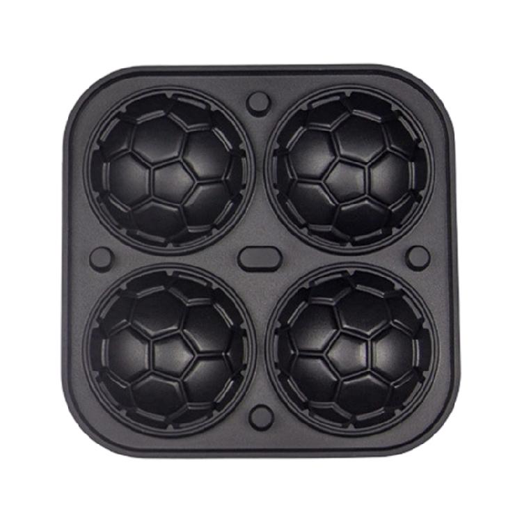 Soccer Shape Ice Cubes Maker Molds Creative Football Themed Ice Tray For Sports Event Drink Accessories