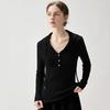 Women's Elegant Ribbed Cashmere Pullover - Slim Fit, Hooded, Solid Color, Autumn 2026 Collection.