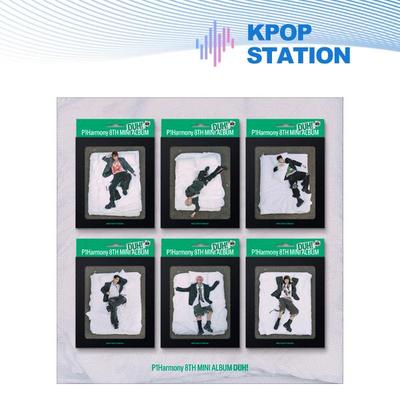 (+shop present) P1Harmony - 8:e minialbumet [DUH!]] Kompakt Ver. (H Ver.)  [Slumpmässig version]