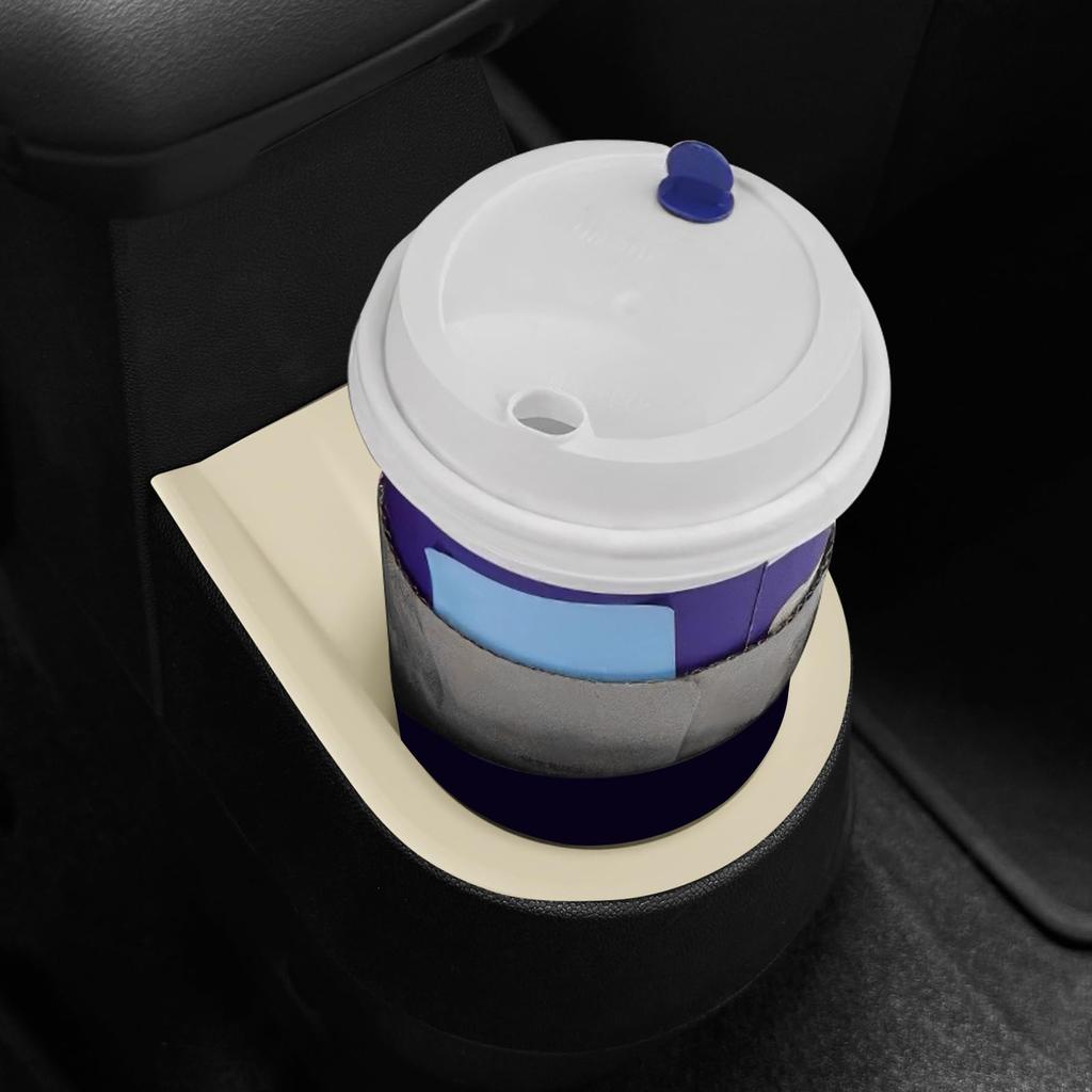 KUNGKIC Rear Seat Cup Mat for 4th Generation Mini Cooper S F65 F66 Convertible F67 Interior Storage Easy Silica Gel Anti-Slip - Compartment,