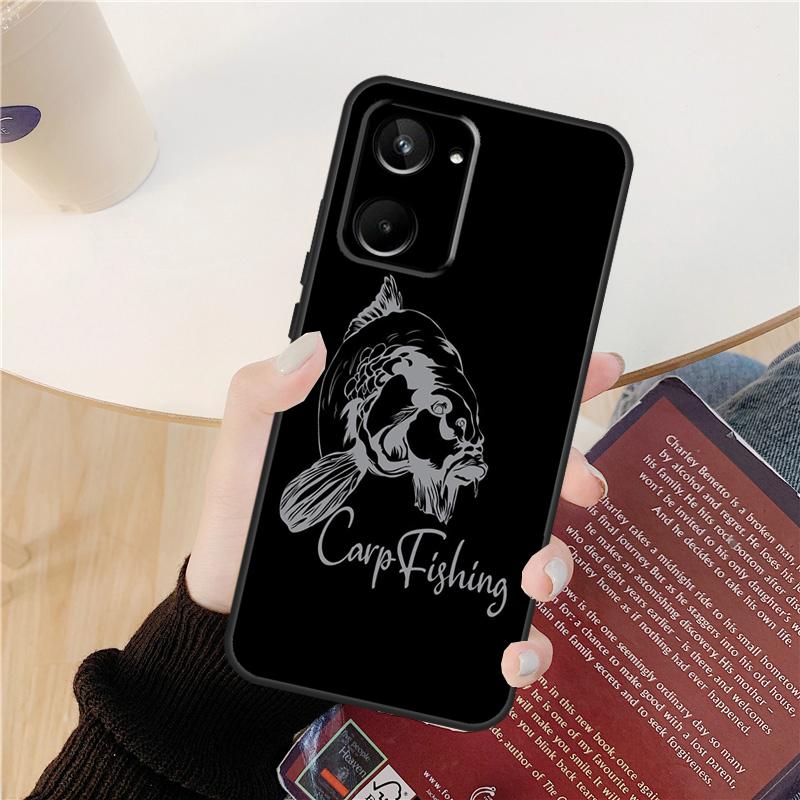 

Carp Fishing Fish For Realme 8 9 10 Pro Plus GT Neo 5 3 Neo 3T 2T C21Y C25Y C31 C30 C21 C11 C33 C35 C55 Case Realme GT Neo2