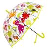 Transparent Long Handle Umbrella Easy Grip Hook Kids Umbrella Lightweight Dome Umbrella  Children