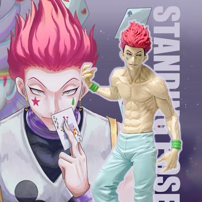 In magazzino! Figurina in PVC di Hunter Hisoka, Modello Serie Giocattoli da Collezione, Decorazione da Scrivania, Regalo di Festa