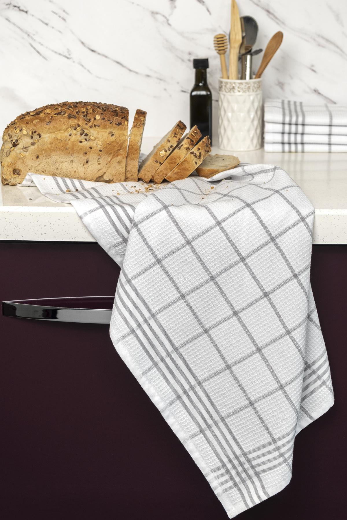 

Soft 5-Piece Dish Towels Gray
