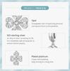 S925 Sterling Silver Lucky Four-leaf Clover Pendant Necklace Hollow Heart Leaf Neck Chain for Women Valentine's Day Gift