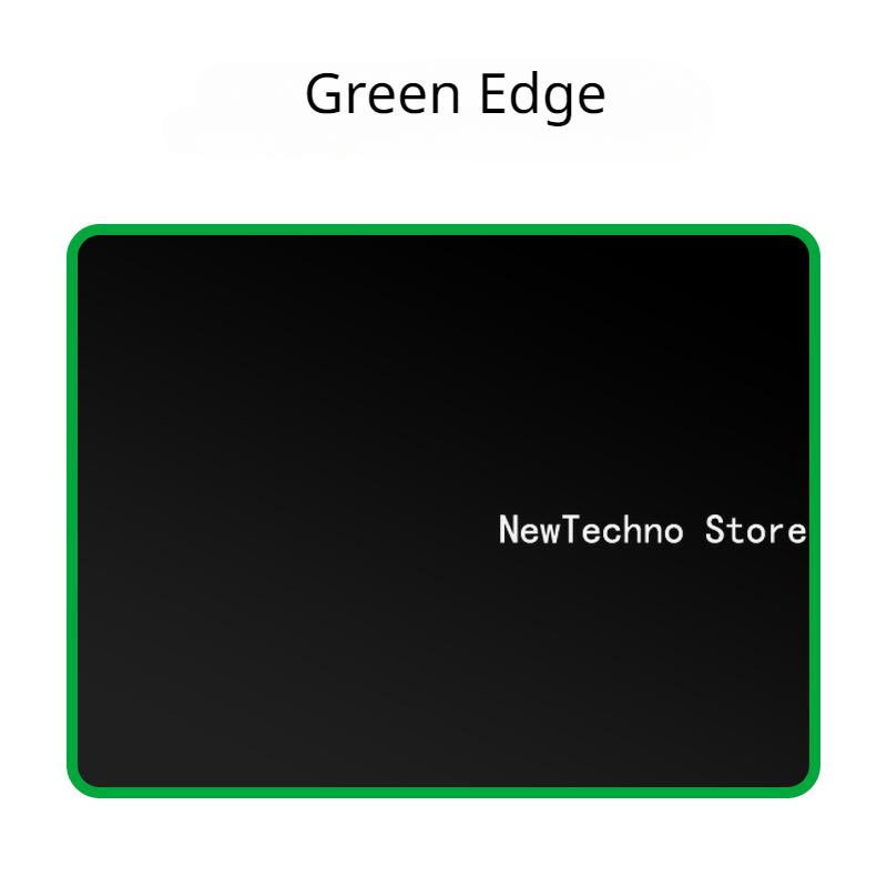 Gaming Mouse Pad Computer Mousepad Waterproof Anti-slip Natural Rubber Desk Mat with Locking Edge Play Mat