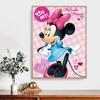 5D Diy Diamond Painting Playful Minnie Full Drill Rhinestones Mosaic Embroidery Handmade Products Home Decor Gift