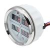 N Digital 52mm 85mm Car 4 In 1 Multifunction Gauge Fuel Level Oil Pressure Water Temp Meter Voltmeter with 8 Colors Backlight