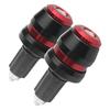 Bike Handlebar End, Handlebar Grip Bar End Plug, Motorcycle Grip Plug Aluminum Alloy Motorcycle