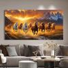 Running Horses Picture DIY Diamond Painting Cross Stitch Full Drills Diamond Mosaic New Collection Home Decor
