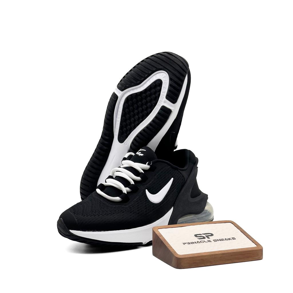 Nike DV1968-002 Air Max 270 GO GS Nero Bianco Facili da Indossare/Togliere Scarpe Lifestyle
