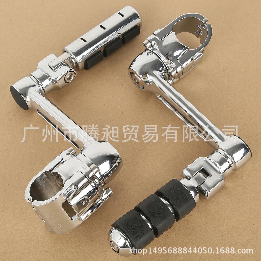 Electroplated Front Footrest Assembly for New GL1800 Goldwing (30mm/35mm)