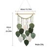 Hand-Woven Leaf Tapestry Wall Hanging for Home Décor