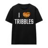 Star Trek I Heart Tribbles Ladies T-Shirt S-2XL, Black