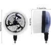 White Drill Scrub Brush Car Pressure Washer Rotating Brush With Soft Surface For Cleaning Painted Vehicles Boats Flat Window Glass Stucco, Power Tool
