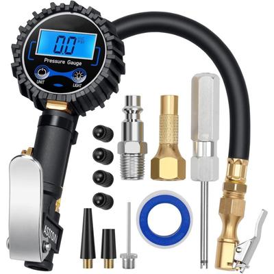 Tire Inflator with Tire Pressure Gauge