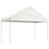 VidaXL Belvedere with White Roof 6.69x4.08x3.22 M Polyethylene, Party Tent, Marquee, Awning Shelter, Pavilion, Tent 3155511